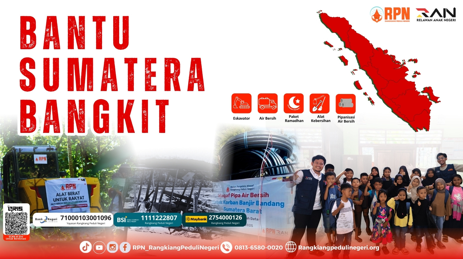 URGENT ‼️ BANTU SUMATERA BANGKIT